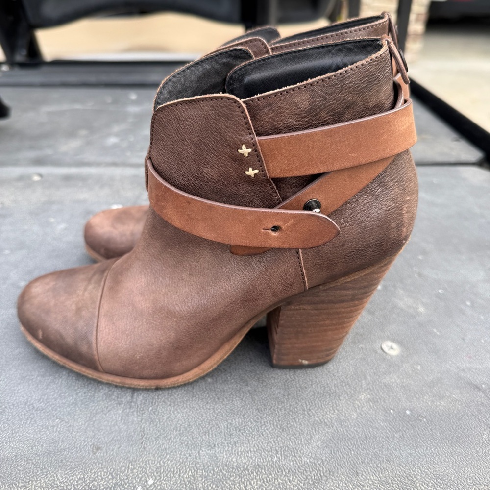 rag & bone Harrow Boots brown sz 38/US7.5